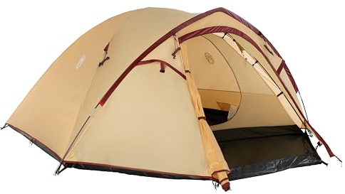 Coleman Tienda de campaña Darwin 4 Plus de Verano | Tienda Domo compacta para 4 Personas | Tienda de campaña Familiar Ligera| Tienda para Festivales y Senderismo | Impermeable 2000 mm | Transpirable