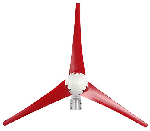 Respicefinem Kit de generador eólico de 400 W Molino de Viento eléctrico para Uso doméstico Fuera de la Red Cuchillas de Fibra de Nylon Equipo Productor de Electricidad de Alta