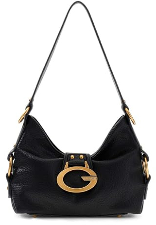 GUESS Schultertasche Camden Mini Shoulder Bag Black schwarz