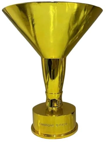 FDEFIRTFG Collezioni di Videogiochi, Coppa Italia Trofeo di Calcio Serie League Trofei Campionato Italiano Replica da Collezione Tifosi