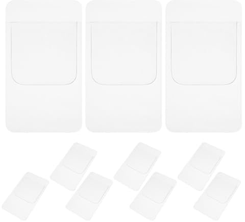 COOPHYA Protezione Tascabile in Pvc 10 Pezzi per Camici da Laboratorio e Ufficio, Multiuso e Facile da Usare, Organizer per Penne per Infermiere e Scuola