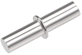 sourcing map 20 Stück Bodenträgerstifte Regal Stützstifte Regalstütze 5x25mm Edelstahl Zylindrisch Halterstifte Halterungsstifte für Schrank