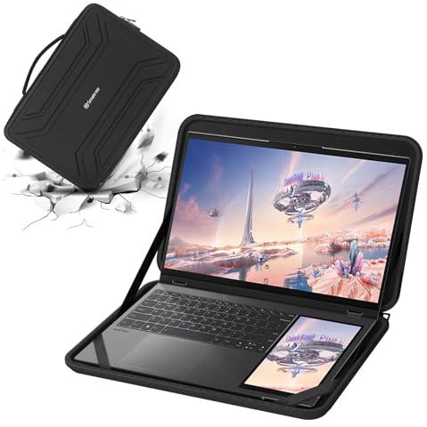Smatree 17,3 Zoll Laptoptasche für Acer Nitro 5 Gaming Laptop, Lenovo Legion 5 Gaming Laptop, Harte Schutzhülle Tasche 17,3 Zoll Computer, Schlanke Tragetasche, Wasserabweisend