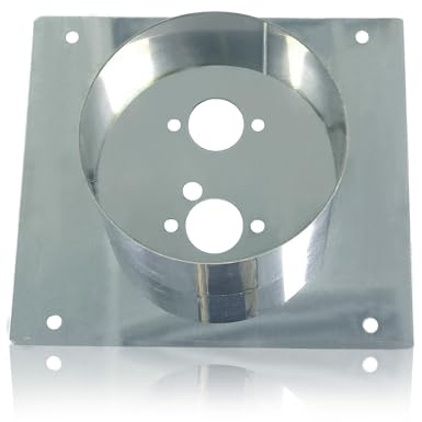 Ali2 Planarer Turm Standheizung Edelstahl Montageplatte Kompatibel mit Eberspacher Webasto Standheizung, Befestigungsplatte, 60mm Tiefe