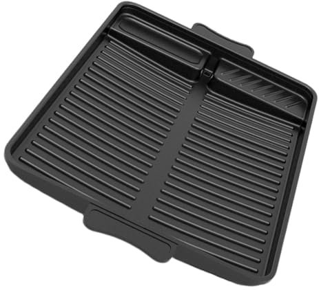 Cabilock Plaque De Cuisson Coréenne En Acier Inoxydable Pour En Extérieur Et En Intérieur Plaque Antiadhésive De Taille Pour Plusieurs Plats