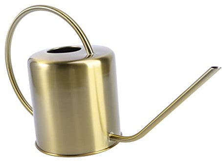 Happyyami Goldener Topf Aus Edelstahl Garten-gießkanne Mit Sprühflasche Für Blumensprüher Bewässerung Für Pflanzen Und Blumen Langlebiges Und Robustes Design Für Lange Nutzungsdauer