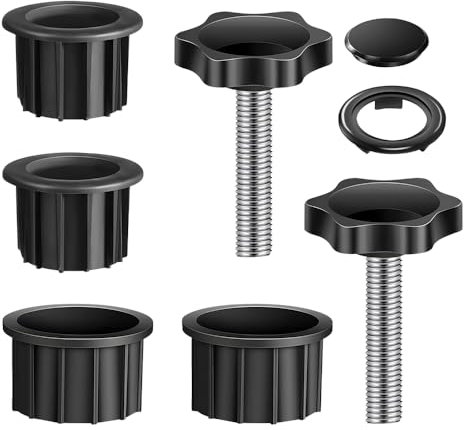 Udbrud 8 Pezzi Anelli riduttori per ombrellone, riduttori portaombrelli Sole Pioggia Ombrello Supporto Riduttore Adattatore Parasole Tubo Riduttore, Accessori per Soporte de Sombrilla