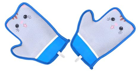 BESTonZON 2 Pièces d'épilation pour Animaux de Compagnie de remèvre de Poils d'animaux Brosse de toilettage pour Animaux de Compagnie de toilettage pour Chiens Chiffon