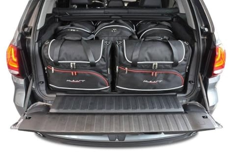 KJUST Dedizierte Kofferraumtaschen 5 stk kompatibel mit BMW X5 F15 2013-2018