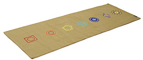 Yogishop Yogateppich Cotton Rug - Chakra (192 x 72 x 0.3 cm)