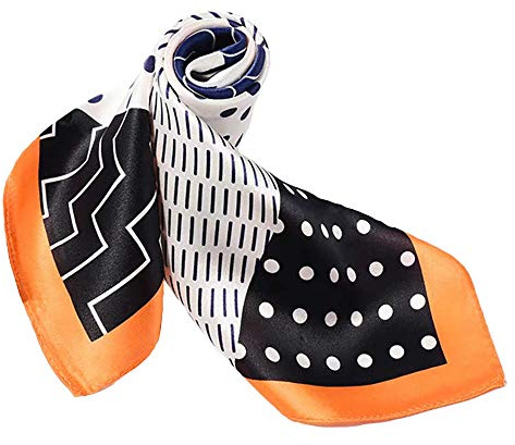 ANDANTINO Langer Schal für Damen, 100% Maulbeerseide, großes Halstuch für Kopf und Hals, mit Geschenkbox
