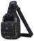 HUNTVP Taktische Brusttasche Militärisch Schultertasche Military Chest Pack Slingrucksack Molle Crossbody Bag Umhängetasche Mini mit Verstellbar Schultergurt für Reise Wandern Outdoor, Typ-1 Camo
