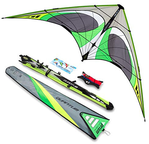 Prism Quantum Zweileine Lenkdrachen, Unisex-Erwachsene, Quantum 2.0, graphit