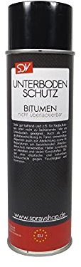 SDV Chemie Unterbodenschutz Bitumen Spray schwarz 3x 500ml UBS KFZ Auto