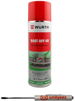 Smilyeez Listing for Wurth Rost Off 48 Rust Penetrating Lubricant (1 can) and a Smilyeez Pocket Screwdriver