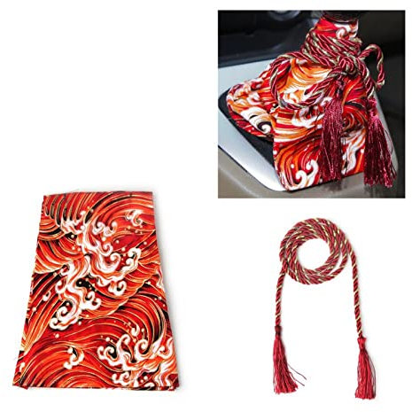 Für JDM Samurai Getriebe Getriebe Dekorationsteile Auto Zubehör Universal Schaltknauf Boot Cover Racing Schaltknaufmanschetten Schaltknaufkopf (Color : 1)