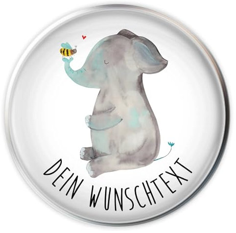 Mr. & Mrs. Panda Waschbecken Abfluss Elefant Biene - Personalisierte Geschenke, Liebe, Heiratsantrag, Selbst Gestalten, Wunschtext, Personalisierung, Stopfen, Stöpsel, Lustige Sprüche, Liebesspruch