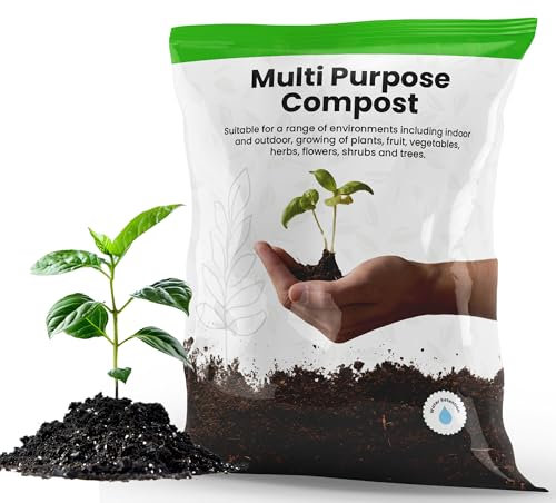 Rich Nutrient Special Mix 20 Litres Multi Purpose Compost Soil Indoor Seed Plants & Outdoor Hanging Baskets For Plant Beds, Growing, Potting