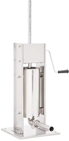 LXYZWRW Furniture Select - Manual Wurstfüller Silber 5 L Edelstahl