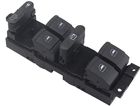 Elektrischer Fensterheberschalter Für Golf 4 für Jetta für MK4 BO&RA für BEETLE für Passat B5 B5.5 99-04 1J4959857D 1PC Fenstersteuerungsschalterknopf