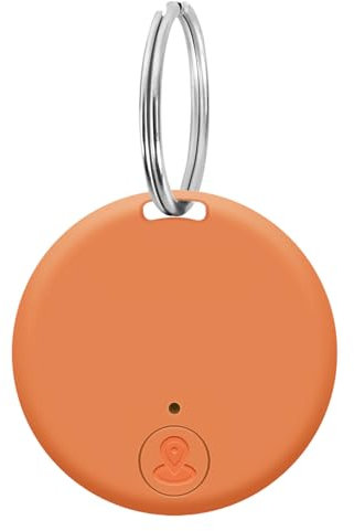 Schlüsselfinder Key Finder, Schlüsselfinder Bluetooth Tracker, Bidirektionalem Alarm Anti-Lost Key Finder, Gegenstandsfinder Bluetooth Item Finder, für Schlüssel, Brieftasche, Handy, Gepäck (Orange)