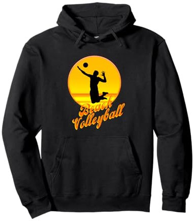 Beachvolleyball Fan Volleyball Outfit Pullover Hoodie