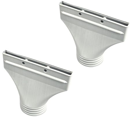 2 Pack Adaptateur Tuyau Climatiseur Mobile, Kit Fenetre Pour Climatiseur Mobile, Embout Climatiseur Mobile, Raccord Plat Pour Tuyau D’échappement Installation Rapide Et Solide Pour Solutions De Clim