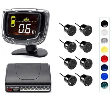 reverse radar Car parking blind spot radar assistant Auto Parktronic Parking with 8 Sensors Reverse Backup Monitor Car parking reverse radar