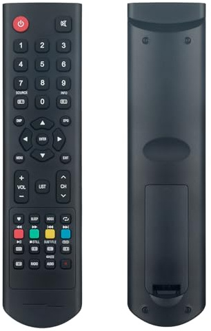 VINABTY Telecomando universale Adatto per Chiq Saba PEAQ KUNFT SA32B46 | SA24S42 SA32B42 SA32B45 SA40S50 SA24S40 L24G5W L40G5W L32G5W L32H4 K4117H32H K4157H28H K5131H32H