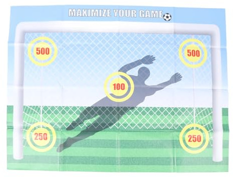 MechKit Tappetino Allenamento per Calcio Tappetino Allenamento Portatile Efficace per la frequenza dei Colpi di Calcio per Forniture per Allenamento di Calcio Materiale cartaceo