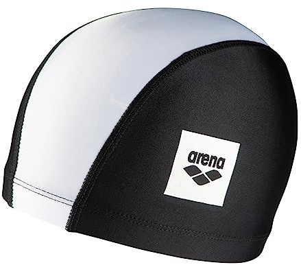 Arena Unix II Junior Gorro de Natación Unisex para Niños y Niñas, Tejido Elástico de Secado Rápido, Suave y Resistente