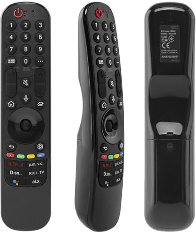 Infrarot MR22GA Ersatz für LG Magic Fernbedienung, IR AKB760399001 Fernbedienung Kompatibel mit LG Smart TV 2022/2021, mit 4 Shortcut Tasten (NO Voice, Magic, Zeiger Funktionen)