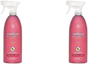 Method Multi Purpose Cleaner, Pink Grapefruit, 828ml (Pack of 2)