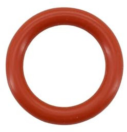 Hitzebeständiger O-Ring aus lebensmittelechtem Silikon, CS 6 mm, VMQ, rote Gummidichtung, O-Ring-Stärke 6 mm, Außendurchmesser 16,5–400 mm (Color : OD 150x6mm (1pc), Size : 6mm)
