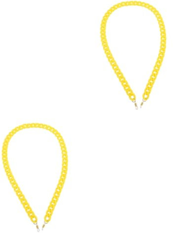 SAFIGLE 2stücke Eyeglasses Chain Aus Rutschfeste Und Praktische Halterung Für Brillen Und Masken Wiederverwendbar Für Täglichen Gebrauch
