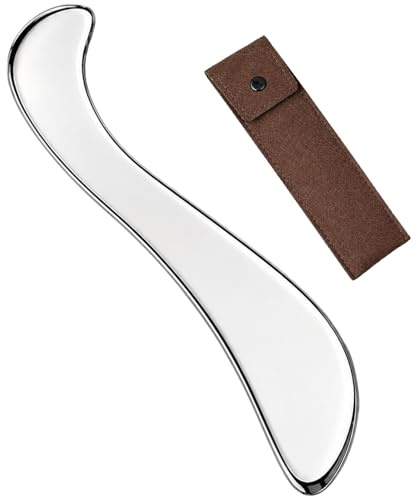 Muscle Scraper Tools, Stainless Steel Guasha Tool for Body, Scraping Tool Physical Therapy, Myofascial Release Tool, Massage Tools for Deep Tissue