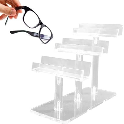 Sonnenbrillen-Präsentationsständer, transparenter Acryl-Ständer, Sonnenbrillenständer, Brillenständer für Zuhause, Schlafzimmer, Einkaufszentrum