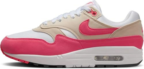 Nike DZ2628-110 Air Max 1 Donna, White/Aster Pink-LT Orewood BRN-Black EU 39