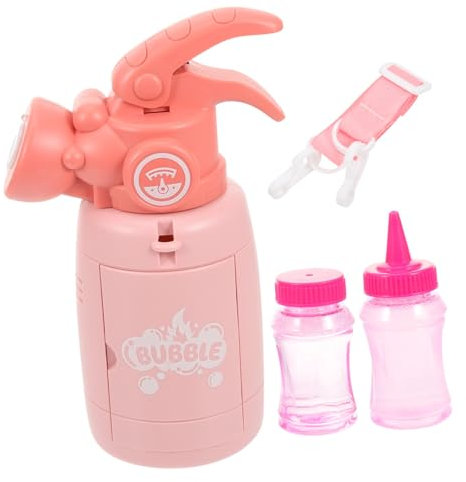 CORHAD 1 Set Extincteur Machine À Bulles Bulles pour Enfants Barboteur Enfants Souffleur De Feuilles Extincteur Souffleur De Bulles Fabricant De Bulles Automatique Souffleur De Bulles en
