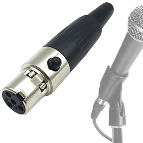 -kontaktkabel | -kabelkontakt med 4 stift - mikrofonljuduttag