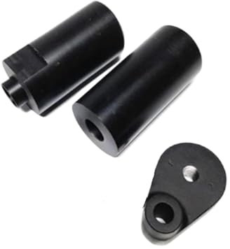 EULYIQAM Motorrad Schieber Sturzschutz for Yamaha YZF-R6 YZFR6 2008–2014 Black & Carbon Moto No Cut Sturzpads Absturzsicherung Rahmen Protector(Black)