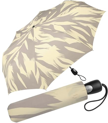 Pierre Cardin damer paraply fickparaply automatiskt Chardon-vind, Svart vit