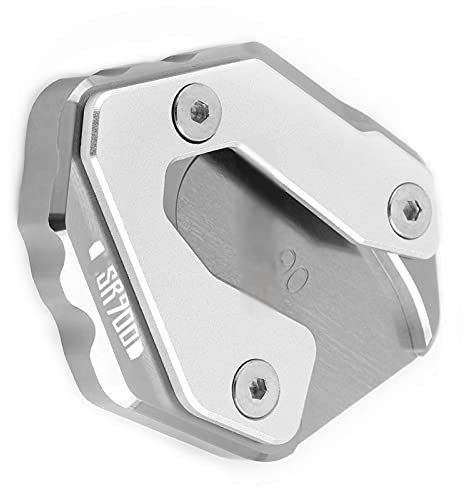 KXGHC Für Y&amaha MT-09 2014-2018 Tracer900 2015-2017 XSR900 2016-2017 Motorrad-Ständer Fußseitenständer-Verlängerungskissen Vergrößern Sie Die Platte Ständerzubehör