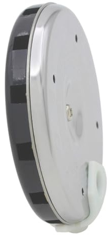 ibasenice Chromatisches Stimmgerät und Einfaches Stimmen mit 13 Löchern Silberfarben Mundgeblasenes Design für Präzise Tonhöhenabstimmung für Gitarre und Ukulele