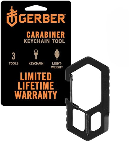 Gerber Multi-Tool och Nyckelring, Carabiner