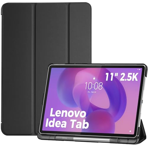 ProCase Cover per Lenovo Idea Tab 11 Pollice 2025/K11 Gen 2 2025, Custodia Copertura Intelligente con Supporto Sottile -Nero