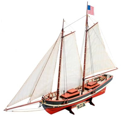 Artesanía Latina - Holzmodellschiff - US Lotensenschiff, Swift - Modell 22110N, Maßtab 1:50 - Modelle zu Bauen - Anfängerniveau