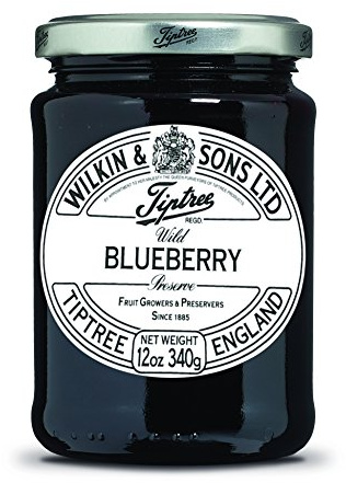Tiptree Lot de 2 boîtes de conserve de myrtille sauvage 340 ml