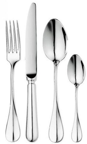 Cuillère de table en inox 18/10 de 3,5mm finition miroir - Lot de 6 Blois FH