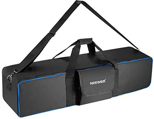 Neewer Fotostudio Transporttasche 105 x 25 x 25 cm mit Schultergurt und Griff für Lichtständer, Stativ, Studioschirm, Monolicht, LED-Licht, Blitz und andere Zubehör (blau)